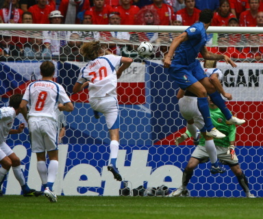 ITALIA-CZECH 1-0